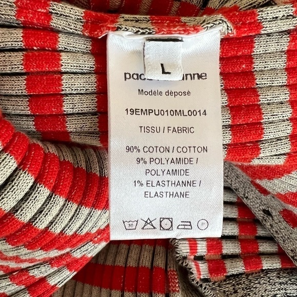 Paco Rabanne Button-Detailed Cotton-Jacquard Midi Skirt - Picture 10 of 10